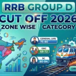 RRB Group D Cut Off 2026 Zone Wise-Category Wise